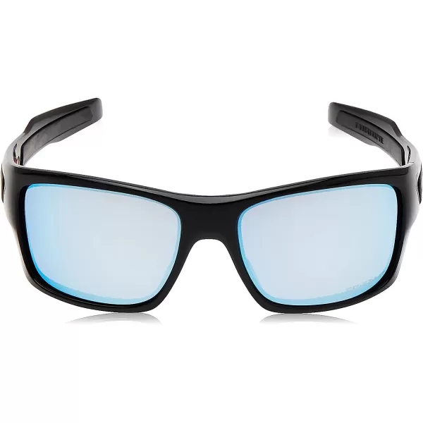 imageOakley Mens Oo9263 Turbine Rectangular SunglassesPolished BlackPrizm Black Polarized