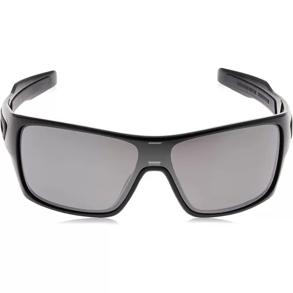 imageOakley Mens Oo9263 Turbine Rectangular SunglassesPolished BlackPrizm Black Polarized