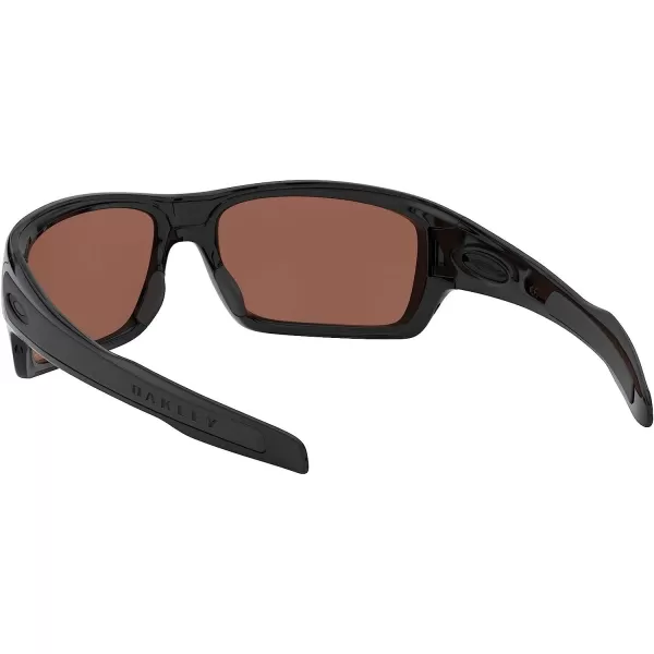 imageOakley Mens Oo9263 Turbine Rectangular SunglassesPolished BlackPrizm Black Polarized