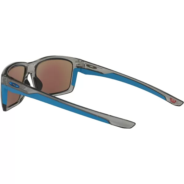 imageOakley Mens Oo9264 Mainlink Rectangular SunglassesGrey InkPrizm Sapphire
