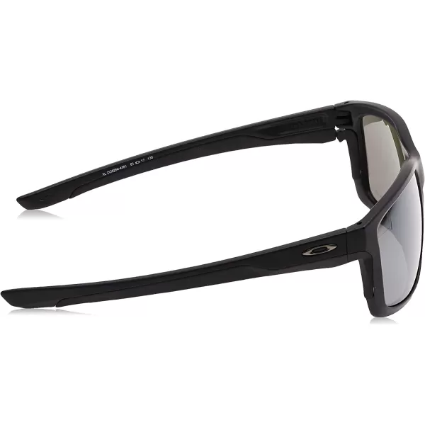 imageOakley Mens Oo9264 Mainlink Rectangular SunglassesMatte BlackPrizm Black Polarized