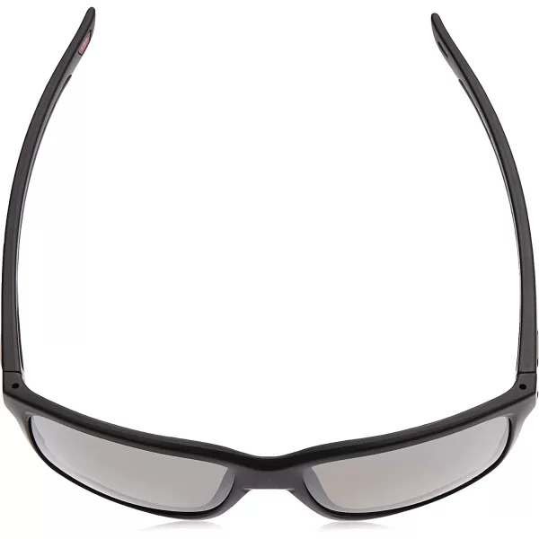imageOakley Mens Oo9264 Mainlink Rectangular SunglassesMatte BlackPrizm Black Polarized