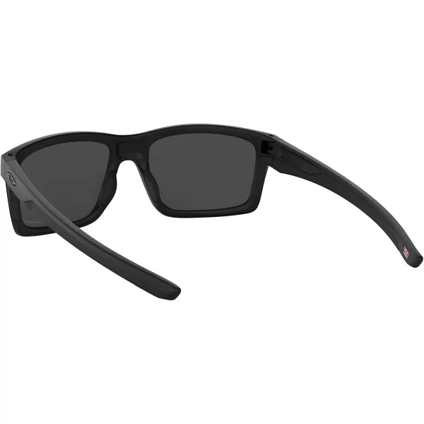 imageOakley Mens Oo9264 Mainlink Rectangular SunglassesMatte BlackPrizm Black Polarized