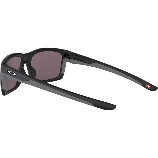 imageOakley Mens Oo9264 Mainlink Rectangular SunglassesMatte BlackPrizm Grey