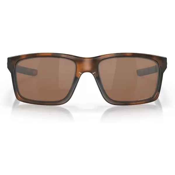 imageOakley Mens Oo9264 Mainlink Rectangular SunglassesMatte Brown TortoisePrizm Tungsten Polarized