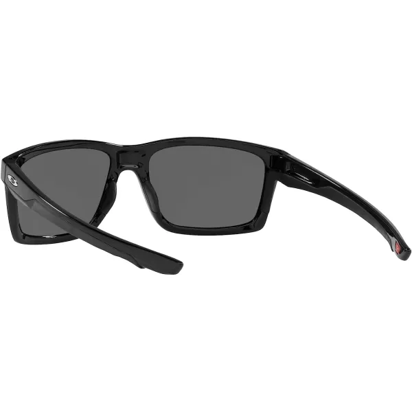 imageOakley Mens Oo9264 Mainlink Rectangular SunglassesPolished BlackPrizm Black