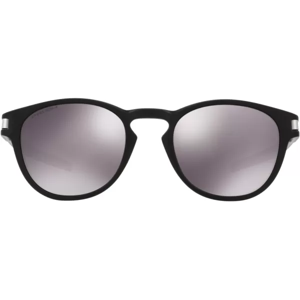 imageOakley Mens Oo9265 Latch Oval SunglassesGrid Matte BlackPrizm Black