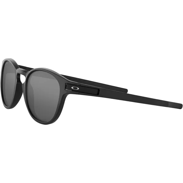 imageOakley Mens Oo9265 Latch Oval SunglassesMatte BlackPrizm Black