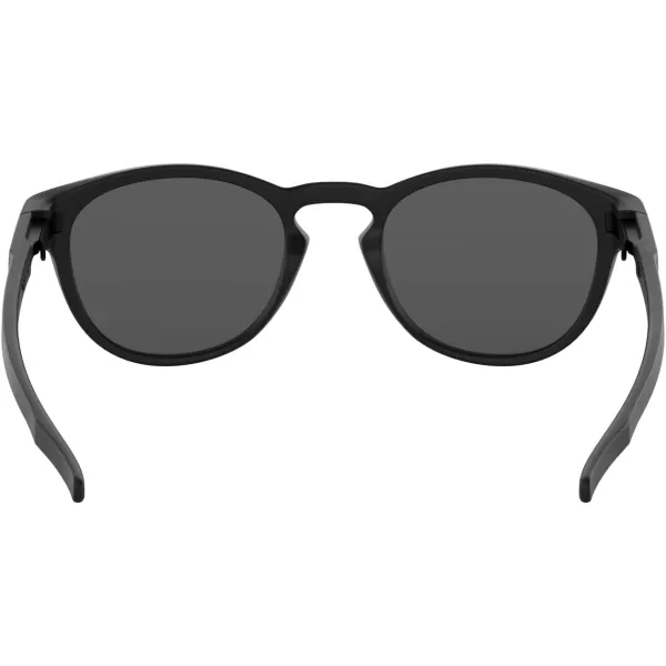imageOakley Mens Oo9265 Latch Oval SunglassesMatte BlackPrizm Black