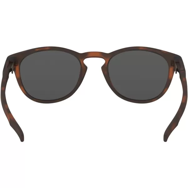 imageOakley Mens Oo9265 Latch Oval SunglassesMatte Brown TortoisePrizm Black