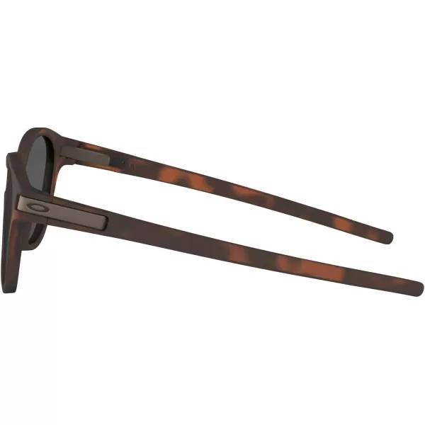 imageOakley Mens Oo9265 Latch Oval SunglassesMatte Brown TortoisePrizm Black