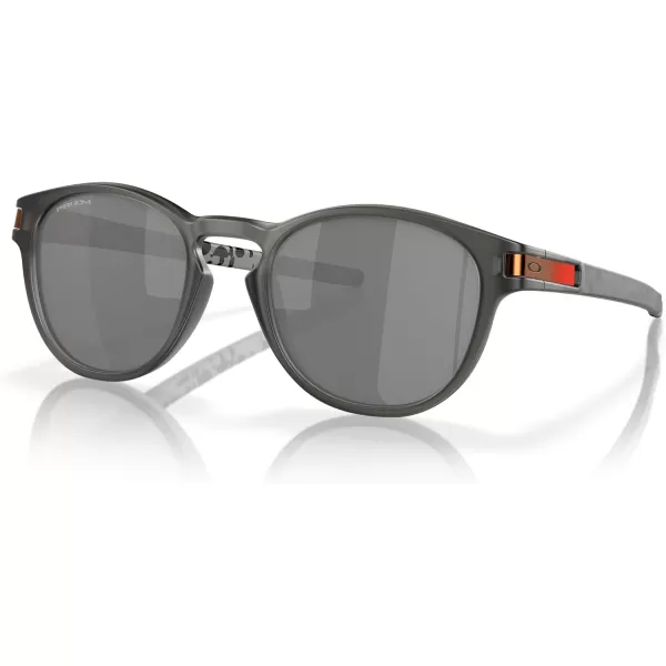imageOakley Mens Oo9265 Latch Oval SunglassesMatte Grey SmokePrizm Black
