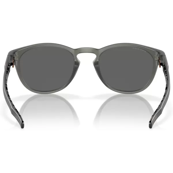 imageOakley Mens Oo9265 Latch Oval SunglassesMatte Grey SmokePrizm Black