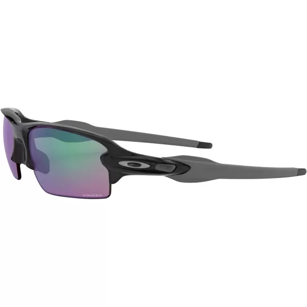 imageOakley Mens Oo9271 Flak 20 Low Bridge Fit Rectangular SunglassesBlack InkPrizm Golf