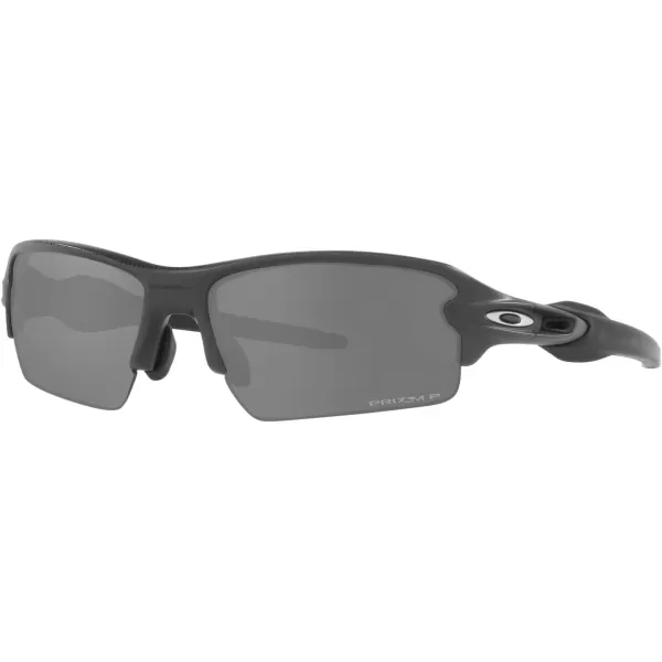 imageOakley Mens Oo9271 Flak 20 Low Bridge Fit Rectangular SunglassesHi Res Matte CarbonPrizm Black Polarized