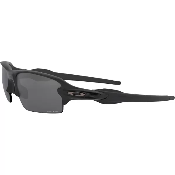 imageOakley Mens Oo9271 Flak 20 Low Bridge Fit Rectangular SunglassesMatte BlackPrizm Black