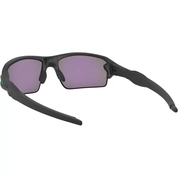 imageOakley Mens Oo9271 Flak 20 Low Bridge Fit Rectangular SunglassesMatte BlackPrizm Jade Polarized