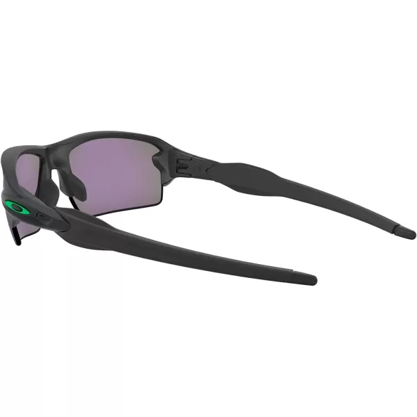 imageOakley Mens Oo9271 Flak 20 Low Bridge Fit Rectangular SunglassesMatte BlackPrizm Jade Polarized