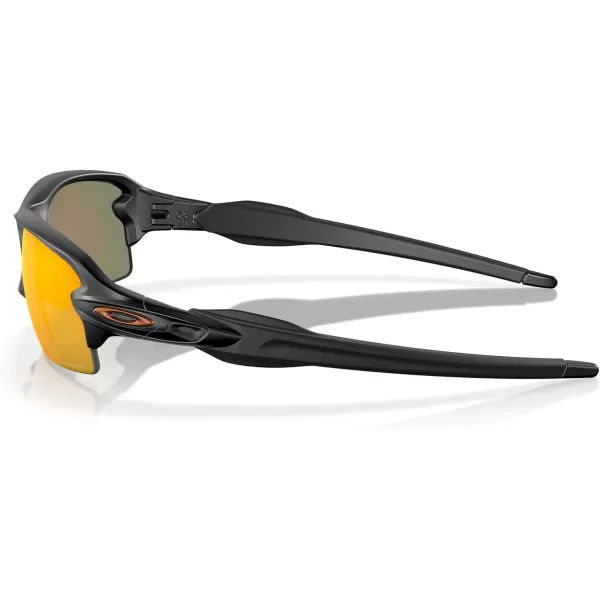 imageOakley Mens Oo9271 Flak 20 Low Bridge Fit Rectangular SunglassesMatte BlackPrizm Ruby