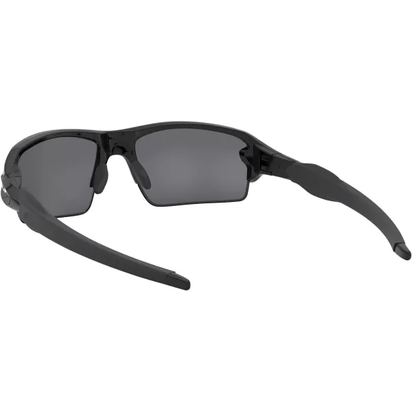 imageOakley Mens Oo9271 Flak 20 Low Bridge Fit Rectangular SunglassesPolished BlackPrizm Black Polarized
