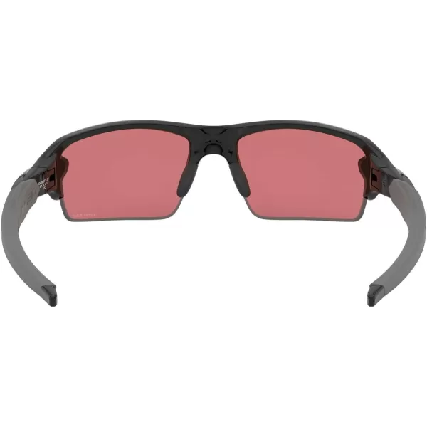 imageOakley Mens Oo9271 Flak 20 Low Bridge Fit Rectangular SunglassesPolished BlackPrizm Dark Golf