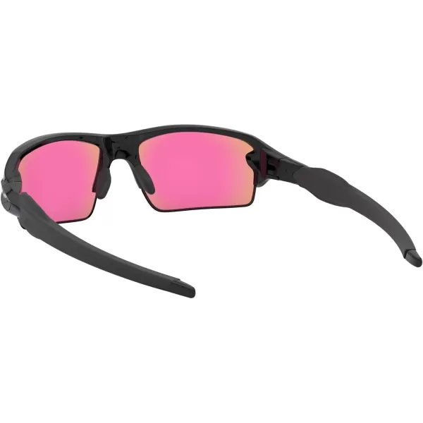 imageOakley Mens Oo9271 Flak 20 Low Bridge Fit Rectangular SunglassesPolished BlackPrizm Golf
