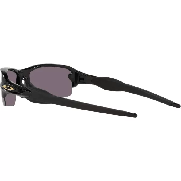 imageOakley Mens Oo9271 Flak 20 Low Bridge Fit Rectangular SunglassesPolished BlackPrizm Grey