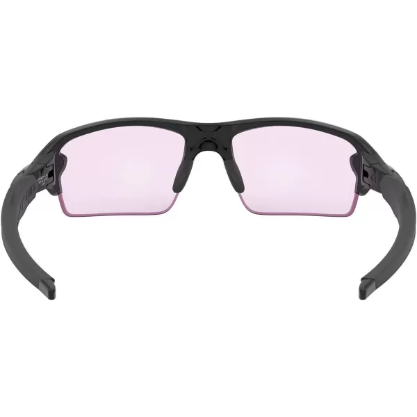 imageOakley Mens Oo9271 Flak 20 Low Bridge Fit Rectangular SunglassesPolished BlackPrizm Low Light