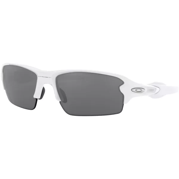 imageOakley Mens Oo9271 Flak 20 Low Bridge Fit Rectangular SunglassesPolished WhiteSlate Iridium