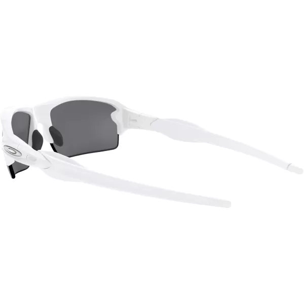 imageOakley Mens Oo9271 Flak 20 Low Bridge Fit Rectangular SunglassesPolished WhiteSlate Iridium