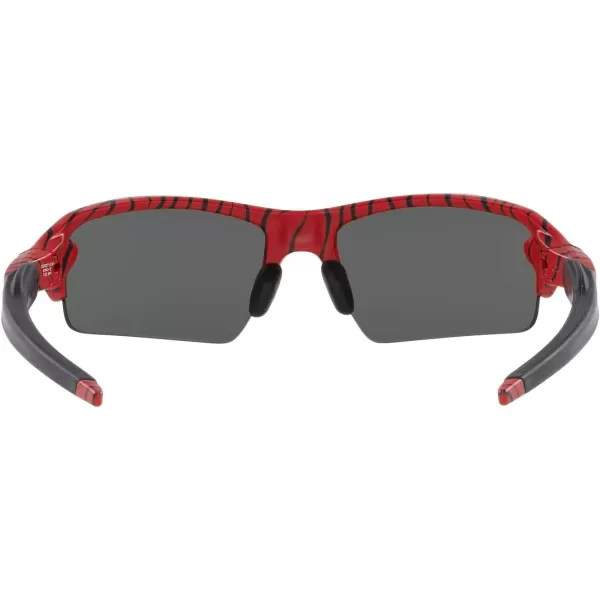 imageOakley Mens Oo9271 Flak 20 Low Bridge Fit Rectangular SunglassesRed TigerPrizm Black