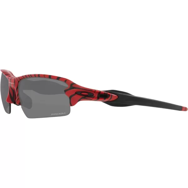 imageOakley Mens Oo9271 Flak 20 Low Bridge Fit Rectangular SunglassesRed TigerPrizm Black