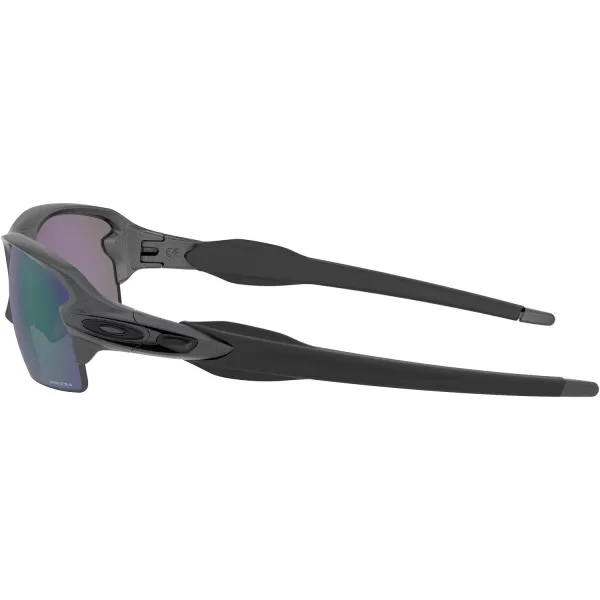 imageOakley Mens Oo9271 Flak 20 Low Bridge Fit Rectangular SunglassesSteelPrizm Jade