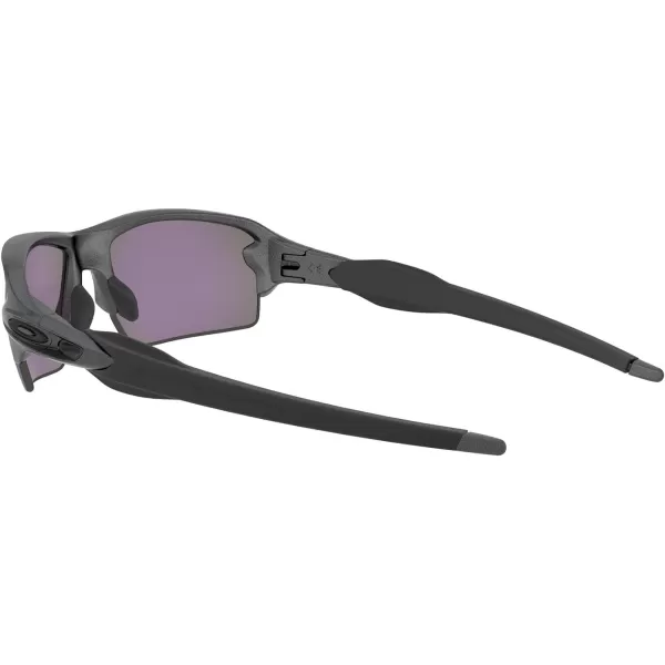 imageOakley Mens Oo9271 Flak 20 Low Bridge Fit Rectangular SunglassesSteelPrizm Jade