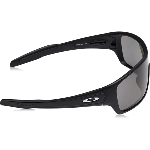 imageOakley Mens Oo9307 Turbine Rotor Rectangular SunglassesMatte BlackPrizm Grey Polarized