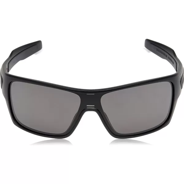 imageOakley Mens Oo9307 Turbine Rotor Rectangular SunglassesMatte BlackPrizm Grey Polarized