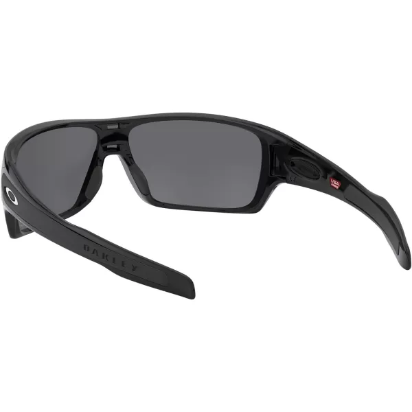 imageOakley Mens Oo9307 Turbine Rotor Rectangular SunglassesPolished BlackPrizm Black Polarized