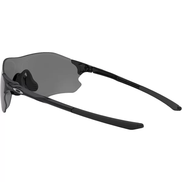 imageOakley Mens Oo9313 Evzero Path Low Bridge Fit Rectangular SunglassesPolished BlackPrizm Black