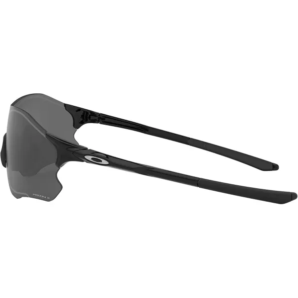 imageOakley Mens Oo9313 Evzero Path Low Bridge Fit Rectangular SunglassesPolished BlackPrizm Black Polarized