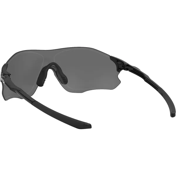 imageOakley Mens Oo9313 Evzero Path Low Bridge Fit Rectangular SunglassesPolished BlackPrizm Black Polarized