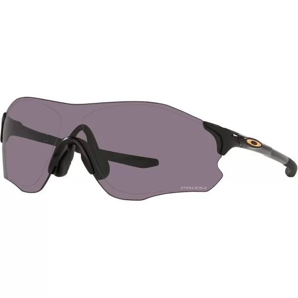 imageOakley Mens Oo9313 Evzero Path Low Bridge Fit Rectangular SunglassesPolished BlackPrizm Grey