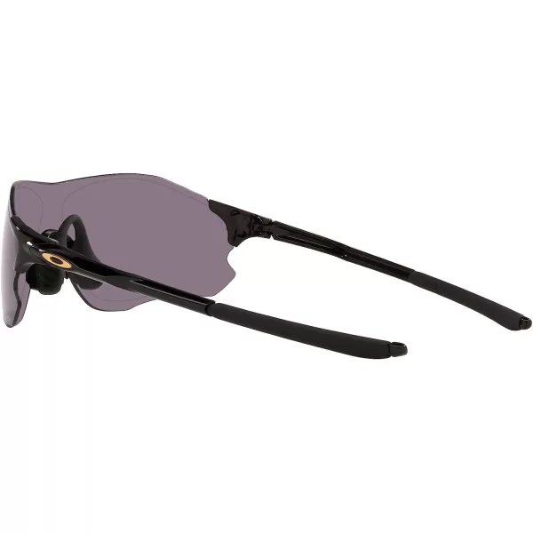 imageOakley Mens Oo9313 Evzero Path Low Bridge Fit Rectangular SunglassesPolished BlackPrizm Grey