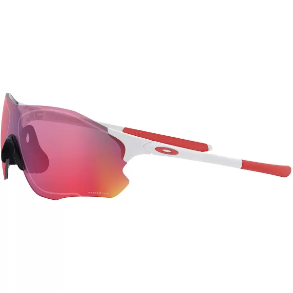 imageOakley Mens Oo9313 Evzero Path Low Bridge Fit Rectangular SunglassesPolished WhitePrizm Road