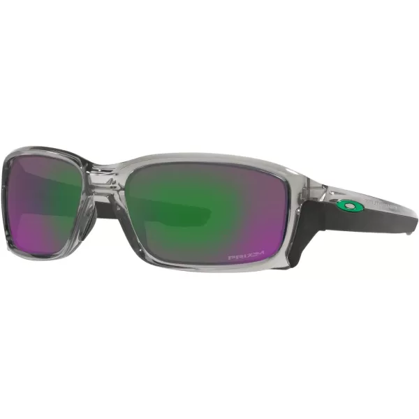 imageOakley Mens Oo9331 Straightlink Rectangular SunglassesGrey InkPrizm Jade
