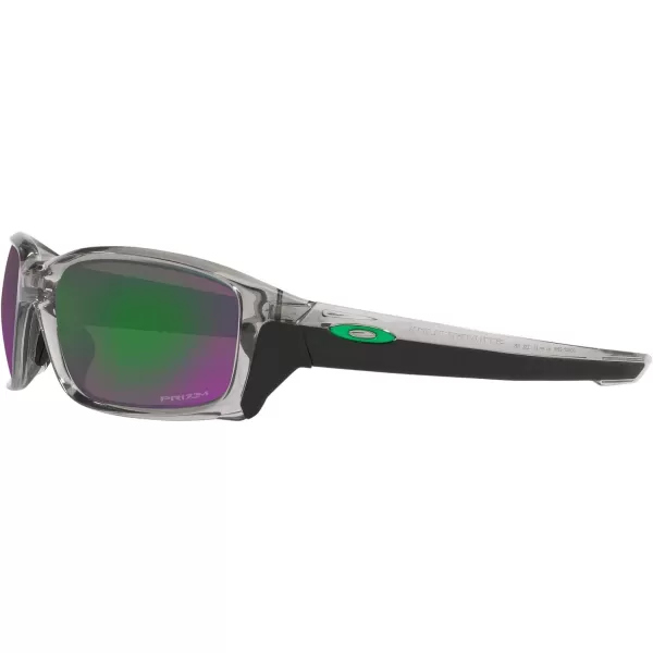 imageOakley Mens Oo9331 Straightlink Rectangular SunglassesGrey InkPrizm Jade