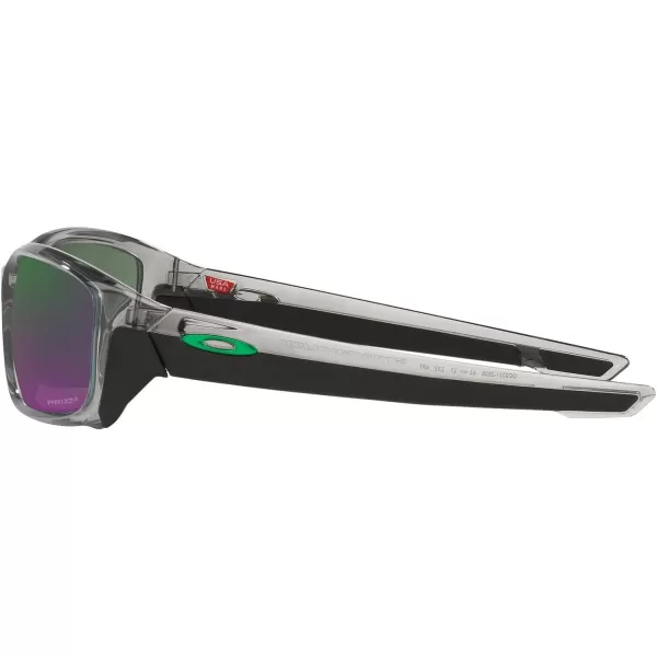 imageOakley Mens Oo9331 Straightlink Rectangular SunglassesGrey InkPrizm Jade