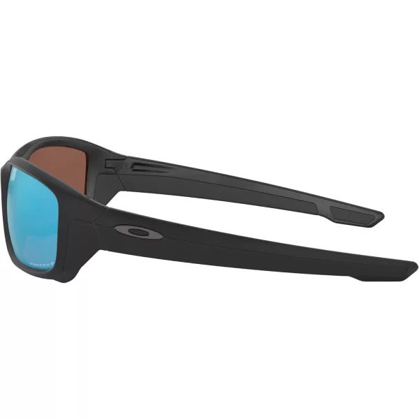 imageOakley Mens Oo9331 Straightlink Rectangular SunglassesMatte BlackPrizm Deep Water Polarized