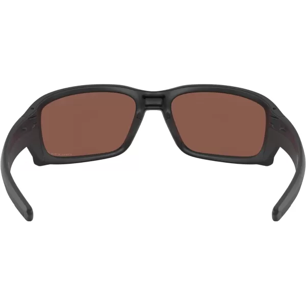 imageOakley Mens Oo9331 Straightlink Rectangular SunglassesMatte BlackPrizm Deep Water Polarized