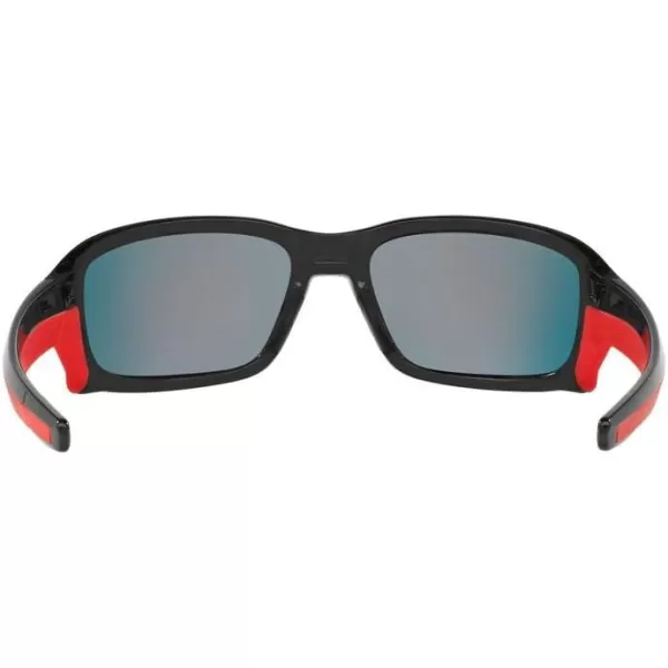 imageOakley Mens Oo9331 Straightlink Rectangular SunglassesPolished BlackTorch Iridium Polarized