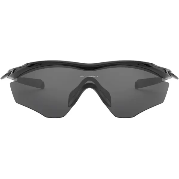 imageOakley Mens Oo9343 M2 Frame XL Rectangular SunglassesPolished BlackGrey